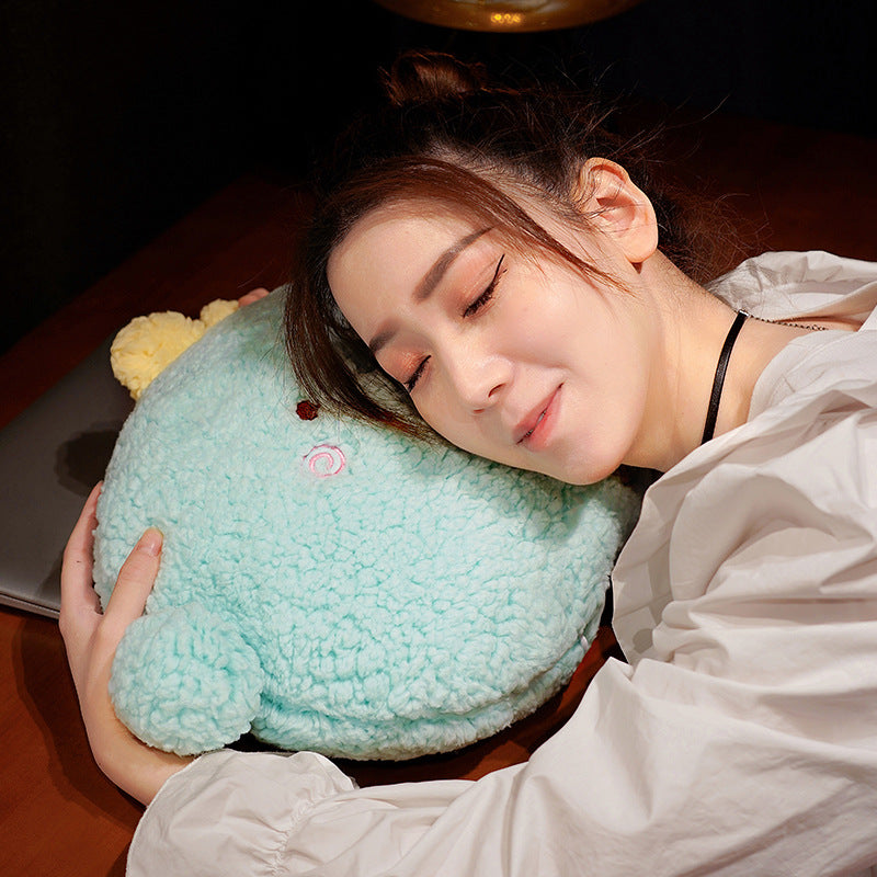 Soft Round Cuddly Animal Pillow Plush Toy