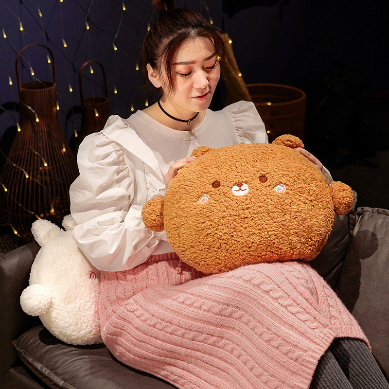 Soft Round Cuddly Animal Pillow Plush Toy
