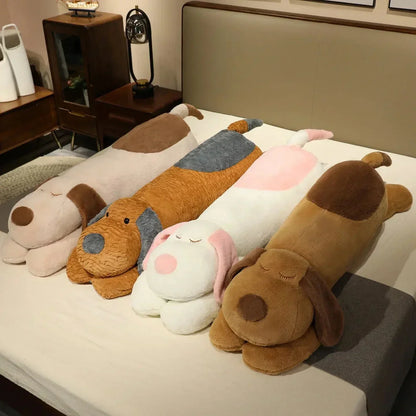 Cuddly Soft Plush Puppy Pillow