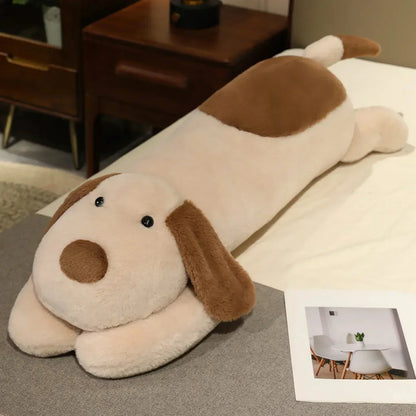 Cuddly Soft Plush Puppy Pillow