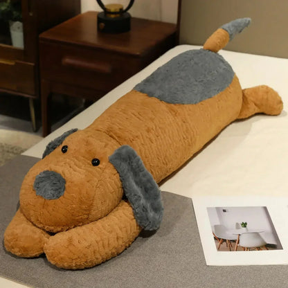 Cuddly Soft Plush Puppy Pillow
