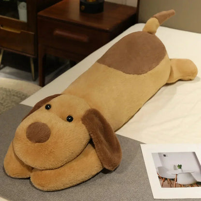 Cuddly Soft Plush Puppy Pillow