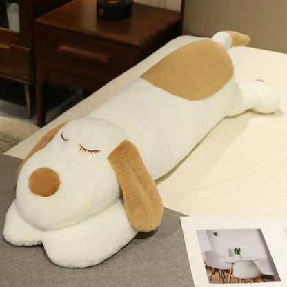 Cuddly Soft Plush Puppy Pillow