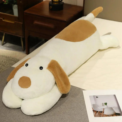 Cuddly Soft Plush Puppy Pillow