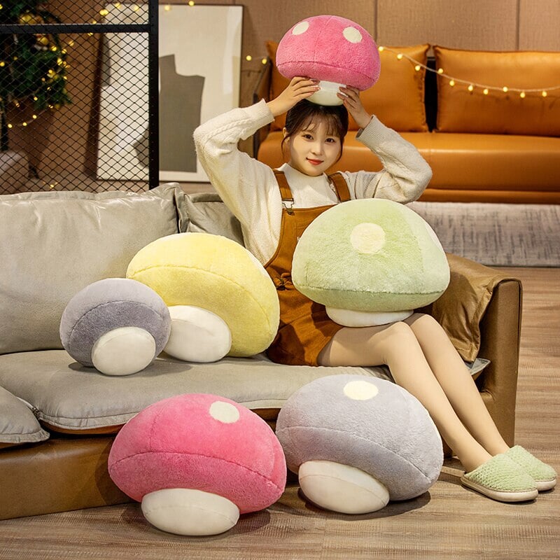 Fun Spot Mushroom Soft Toys
