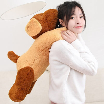 Big Cuddly Dog Plush Toy Family