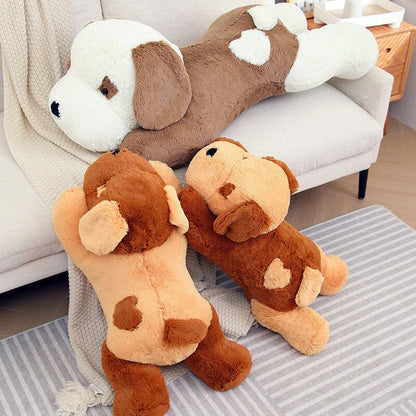 Big Cuddly Dog Plush Toy Family