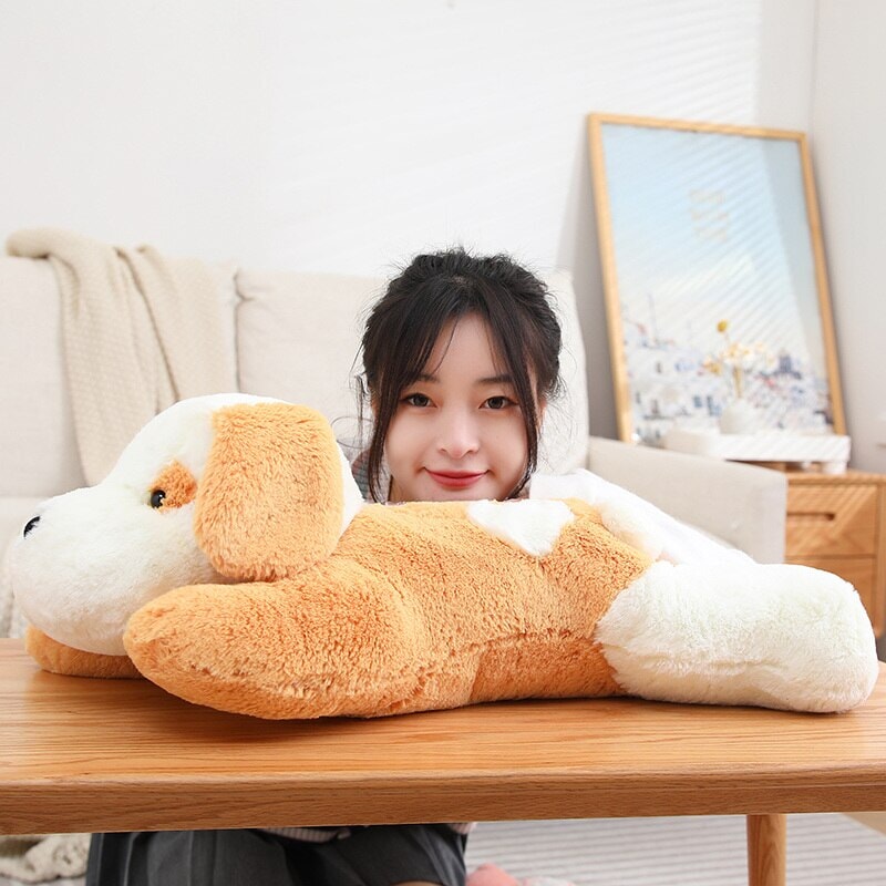 Big Cuddly Dog Plush Toy Family