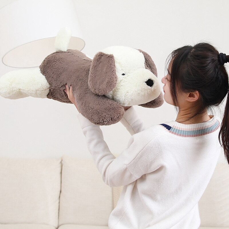 Big Cuddly Dog Plush Toy Family