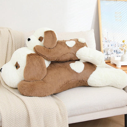 Big Cuddly Dog Plush Toy Family