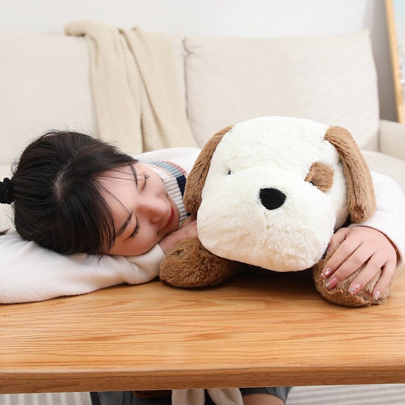 Big Cuddly Dog Plush Toy Family