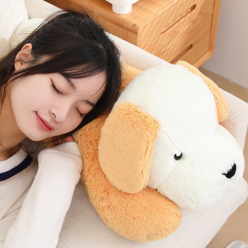 Big Cuddly Dog Plush Toy Family