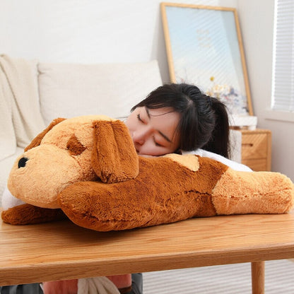 Big Cuddly Dog Plush Toy Family