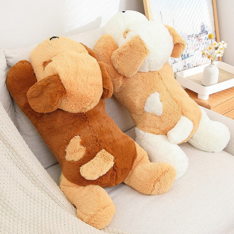 Big Cuddly Dog Plush Toy Family