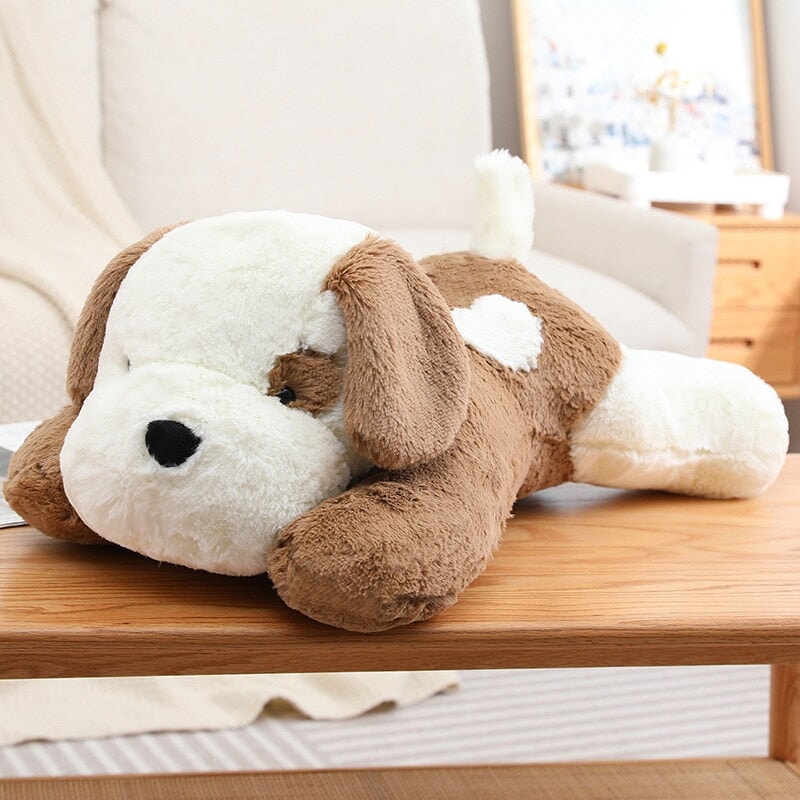 Big Cuddly Dog Plush Toy Family