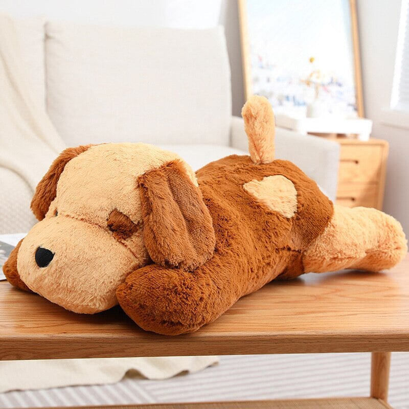 Big Cuddly Dog Plush Toy Family