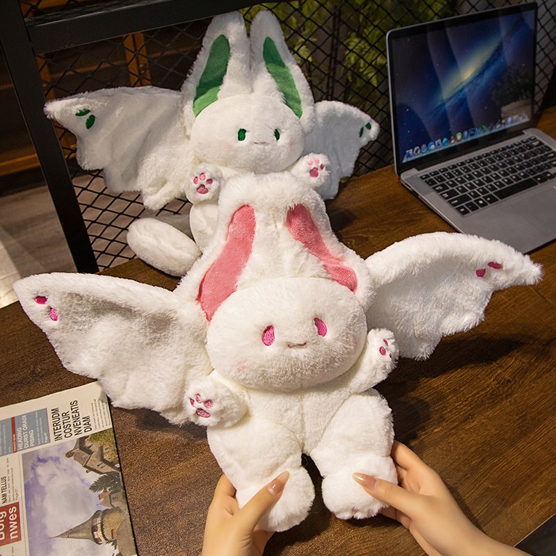 Cute Pastel Soft Bat Teddy Plush