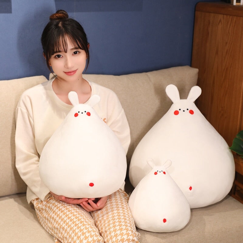 Cute White Bunny Soft Plush Toy