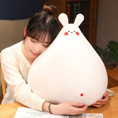 Cute White Bunny Soft Plush Toy