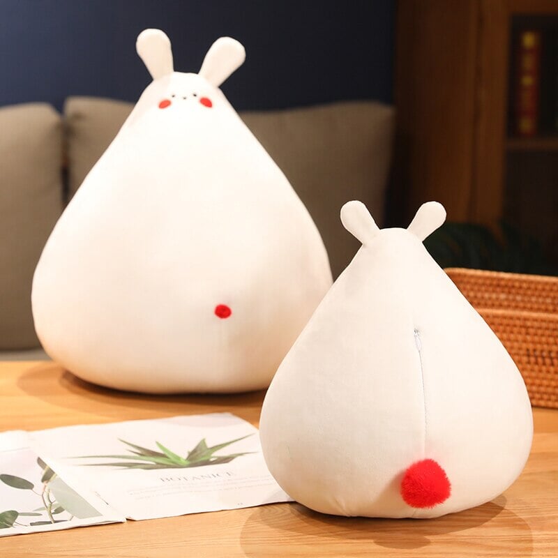 Cute White Bunny Soft Plush Toy