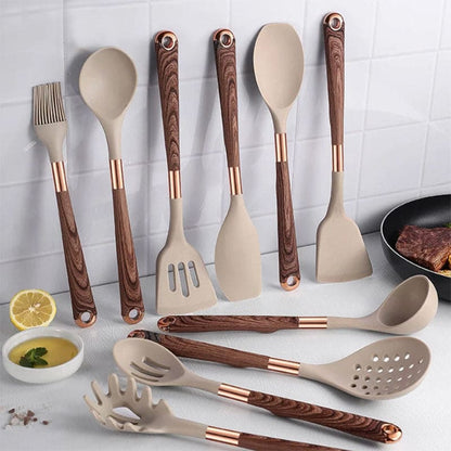 Premium 10-Piece Silicone Kitchen Cookware Set - Yeezlab