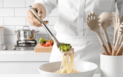 Premium Kitchen Utensil Set with Soft Grip Handles