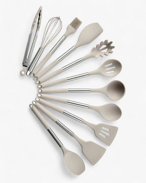 Premium Kitchen Utensil Set with Soft Grip Handles