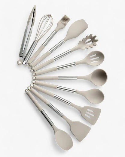 Premium Kitchen Utensil Set with Soft Grip Handles