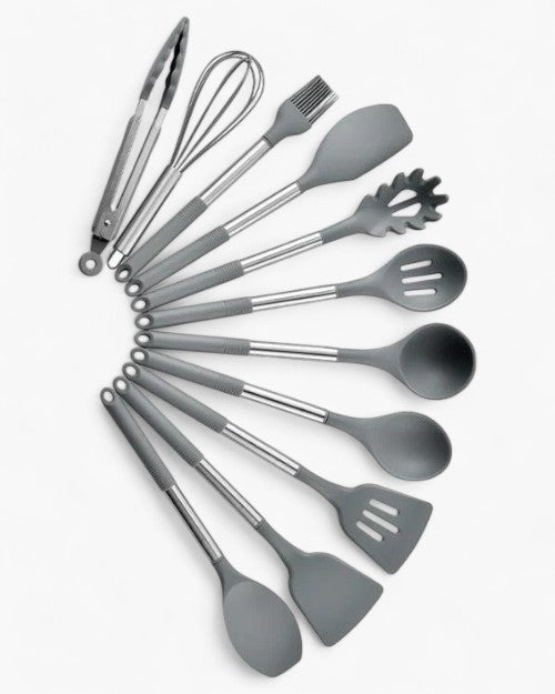 Premium Kitchen Utensil Set with Soft Grip Handles