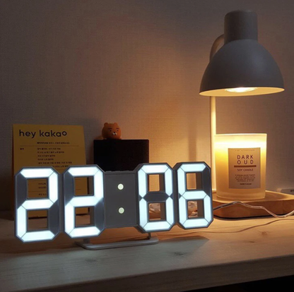 Smart 3D LED Alarm Clock - Yeezlab