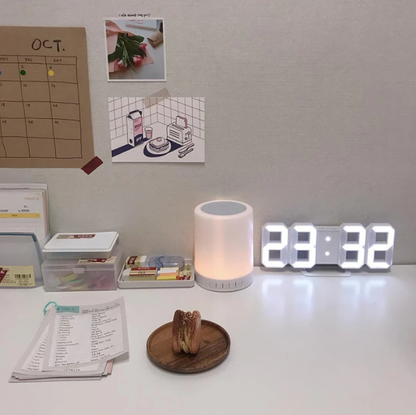 Smart 3D LED Alarm Clock