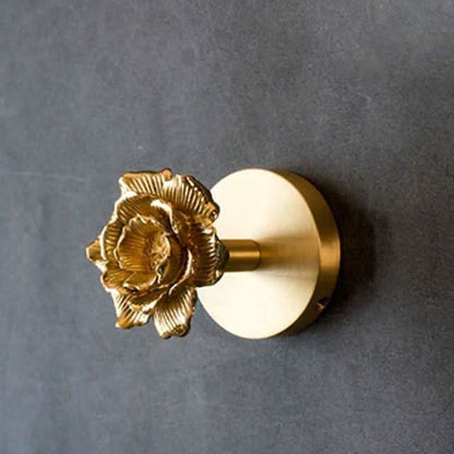 Luxury Animal Wall Hook Rack with Gold Details