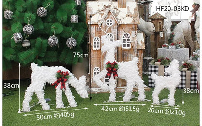 Colorful LED Holiday Tree Decorations