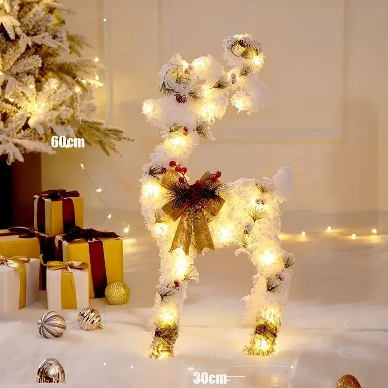 Colorful LED Holiday Tree Decorations