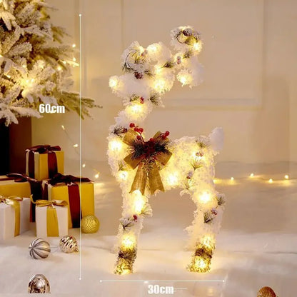 Colorful LED Holiday Tree Decorations