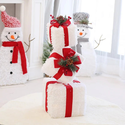 Colorful LED Holiday Tree Decorations