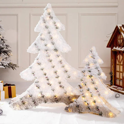 Colorful LED Holiday Tree Decorations