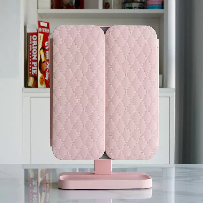Bright LED Vanity Mirror with 3 Settings and Zoom
