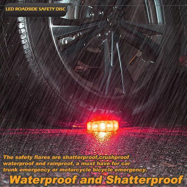 Compact Safety Roadside Flares