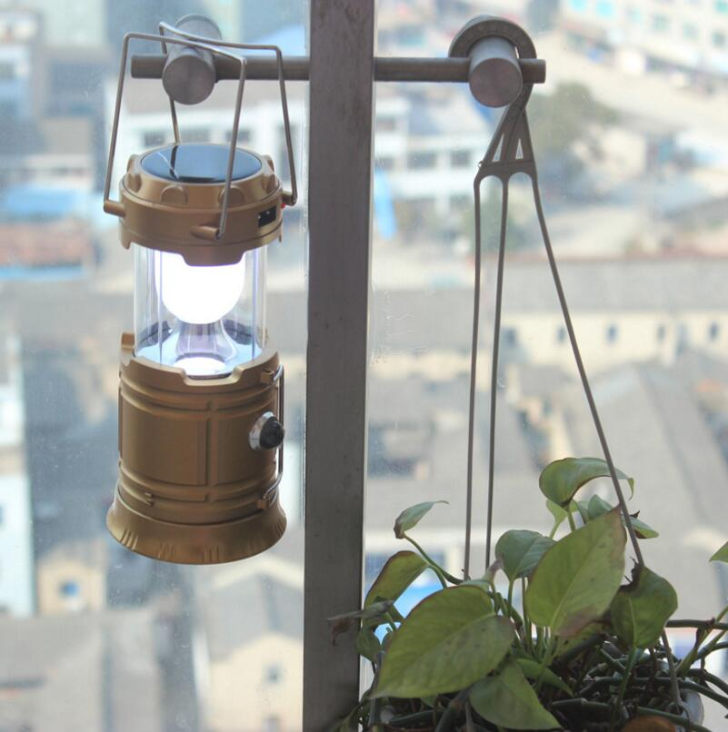 Portable 3-in-1 Solar Powered Camp Light