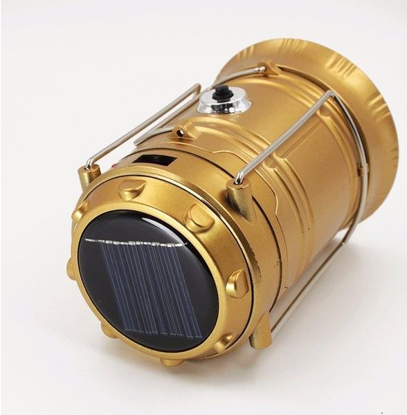 Portable 3-in-1 Solar Powered Camp Light