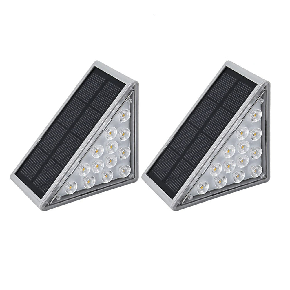 Outdoor Solar Powered Step Lights