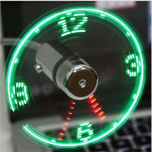 Compact LED Desk Cooling Fan - Yeezlab