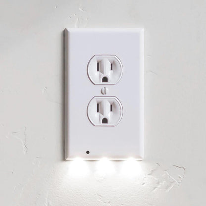 Smart Plug in Night Light Outlet Cover
