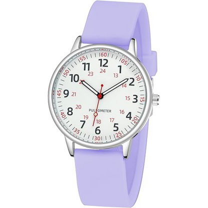 Fashionable Ladies Clip-On Waterproof Watch