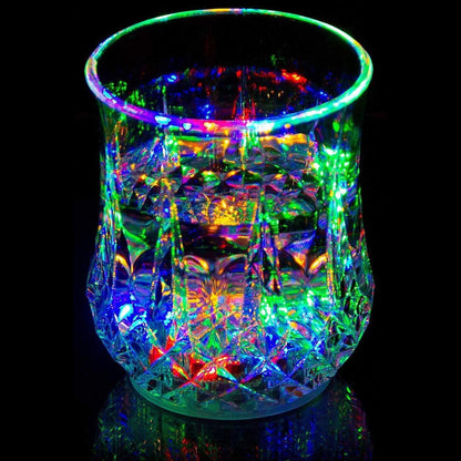 Color Changing LED Glass Table Lamp