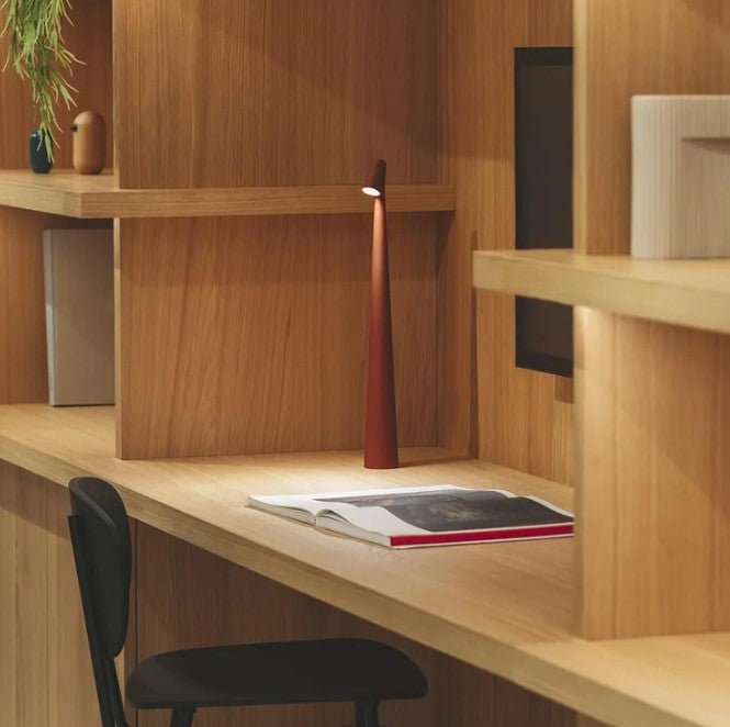 Slim Wireless LED Desk Lamp Modern Scandinavian Style