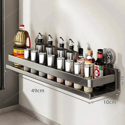 Space Saving Kitchen Spice Rack Organizer