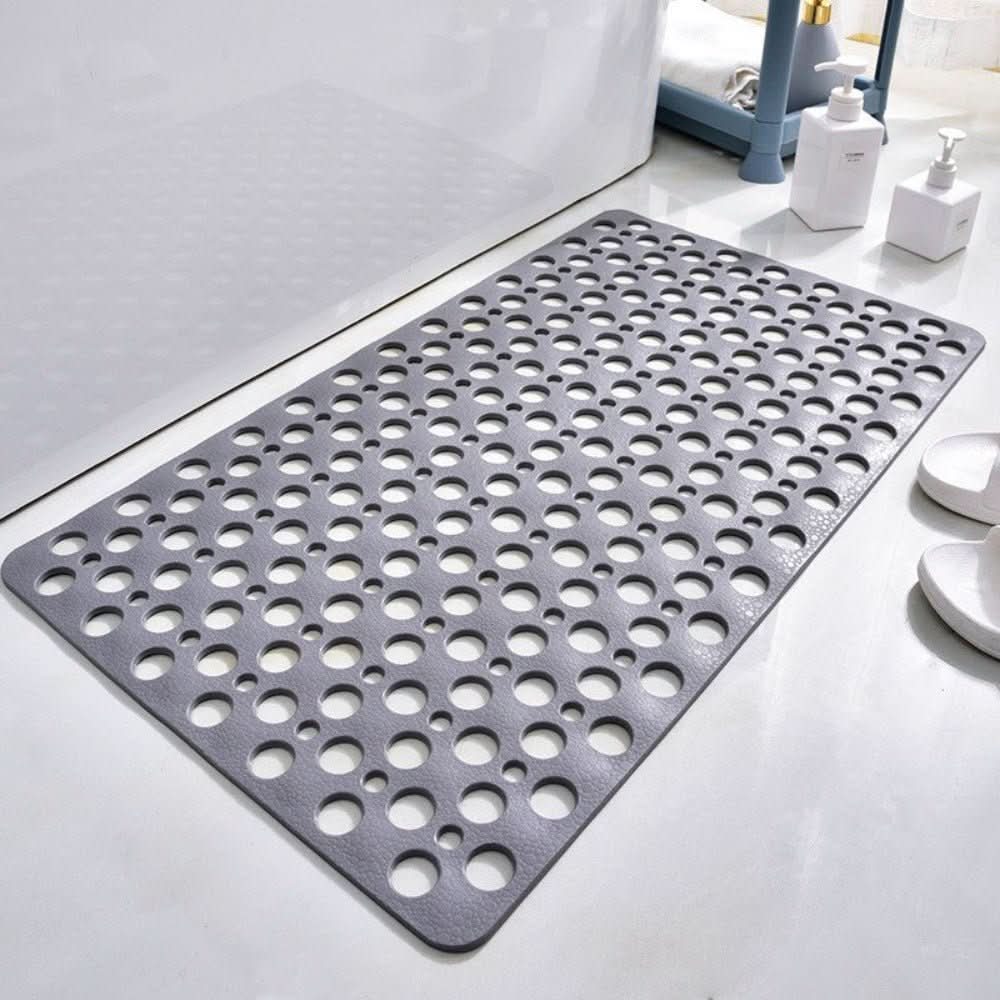 Anti-Slip Bath Mat with Mildew-Resistant Design
