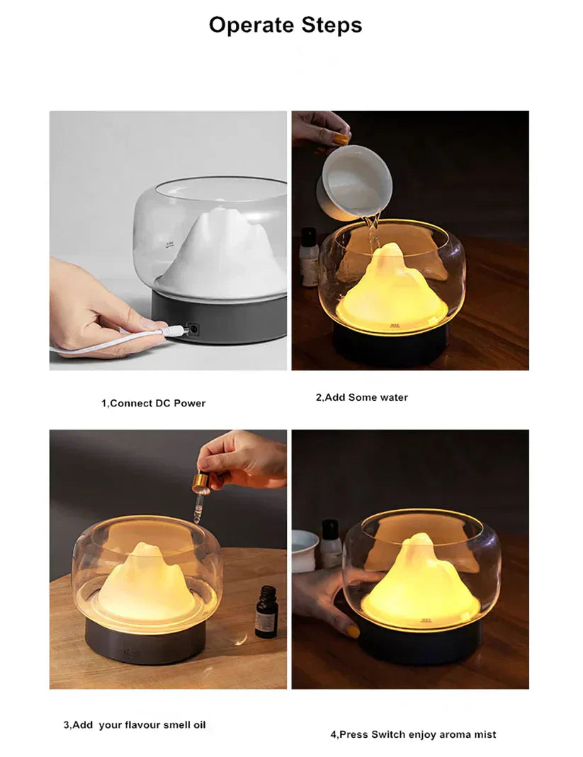 Premium Aroma Diffuser with Colorful LED Light